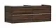 Hansgrohe-HG-Xelu-Q-Waschtischunterschrank-Nussbaum-Dunkel-1360-550-mit-4-Schubkaesten-fuer-Konsolen-mit-Aufsatzwaschtisch-Mattweiss-54089700 gallery number 1